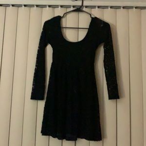 Lace mini dress